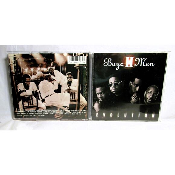 Boyz II Men EVOLUTION Album 1997 Audio CD Rhythm and Blues Quartet Motown Record - Picture 3 of 3